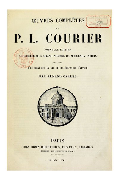 Illustration by Paul Louis Courier